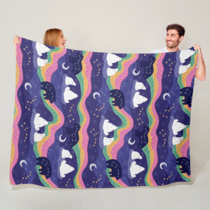 Northern Lights Fleece Blanket