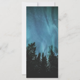 Northern Lights Forest Card