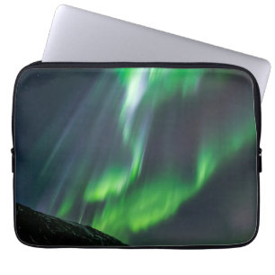 Northern Lights Glowing   North Iceland Laptop Sleeve