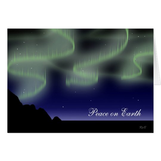 Northern Lights Greeting Card