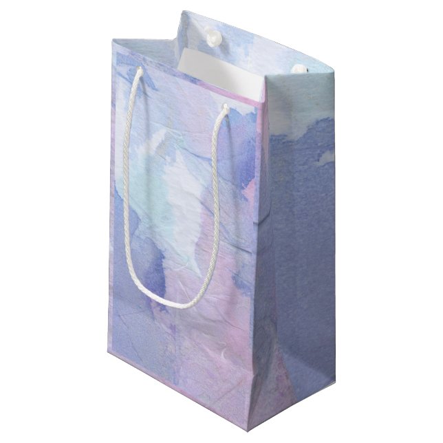 Northern Lights II Small Gift Bag (Front Angled)