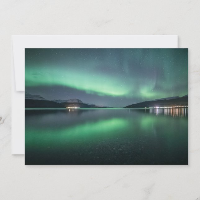 Northern Lights in Norway card (Front)