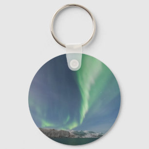 Northern Lights in Norway Keychain