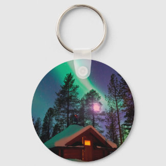 Northern Lights Keychain