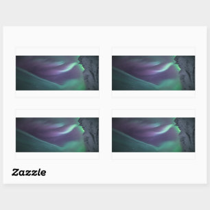 Northern Lights Landscape Photo Sticker
