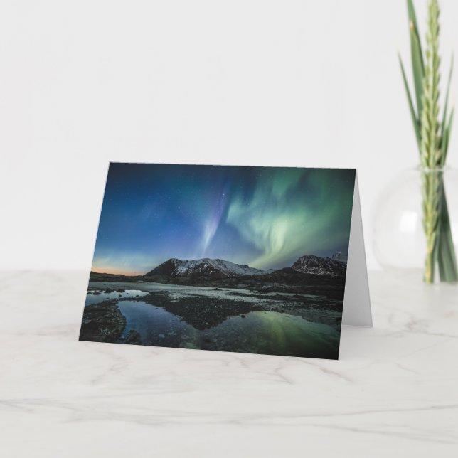 Northern Lights Lofoten Card (Front)