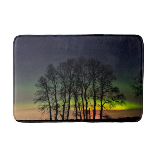 Northern Lights   Manitoba Canada Grande Pointe Bath Mat