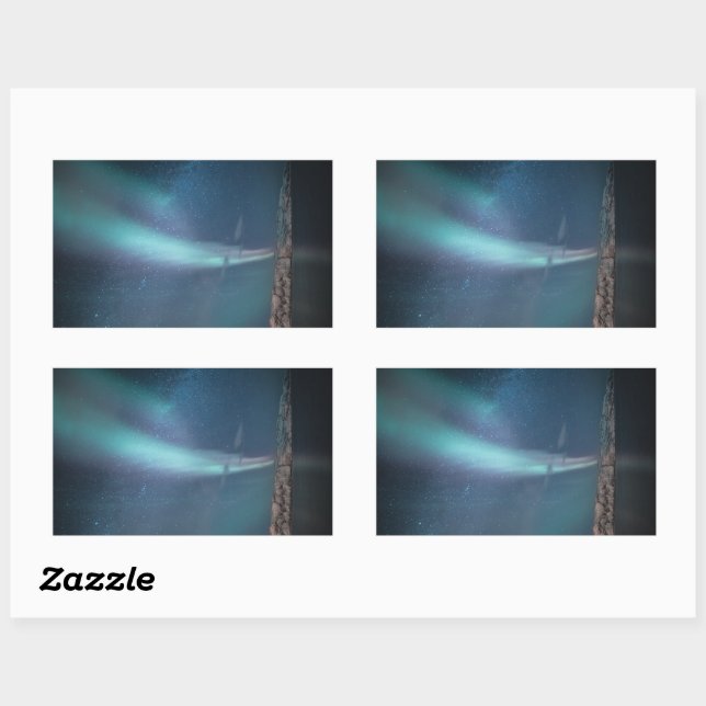 Northern Lights Milky Way Sticker (Sheet)
