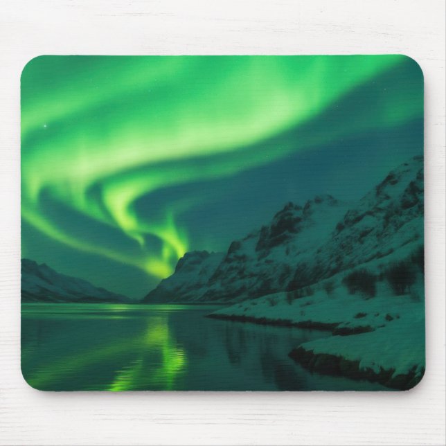Northern Lights Mouse Pad (Front)