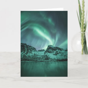 Northern Lights Nature Photo Card