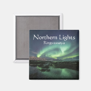 Northern Lights Nature Photo Magnet