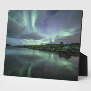 Northern Lights Nature Photo Plaque