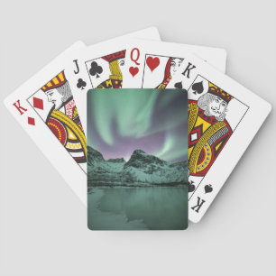 Northern Lights Nature Photo Playing Cards