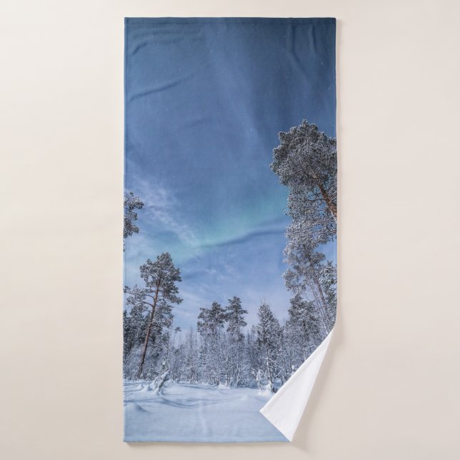 Northern Lights Norvège (Serviette de bain)