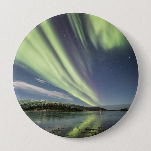 Northern Lights Norway Button (Front)