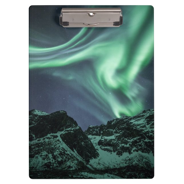 Northern Lights Norway Clipboard (Front)