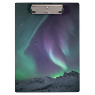 Northern Lights Norway Clipboard