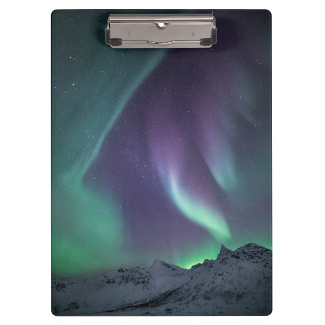 Northern Lights Norway Clipboard (Front)