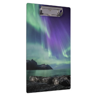 Northern Lights Norway Clipboard