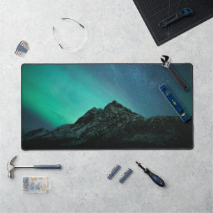 Northern Lights Norway Desk Mat