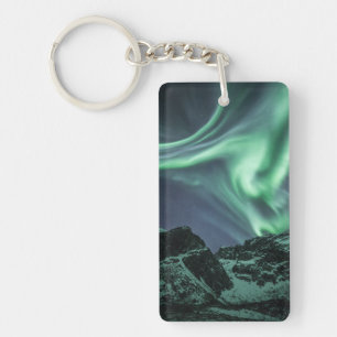 Northern Lights Norway Keychain