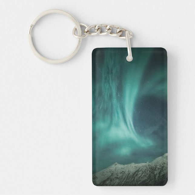 Northern Lights Norway Keychain (Front)