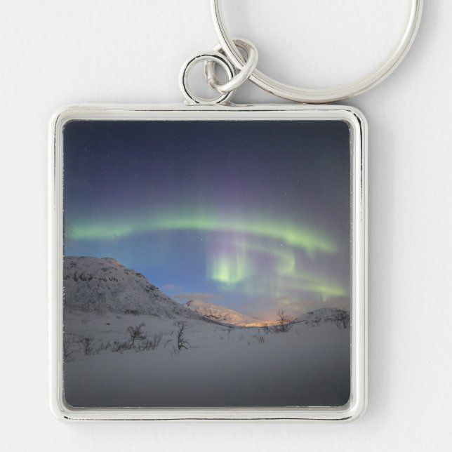 Northern Lights Norway Keychain (Front)