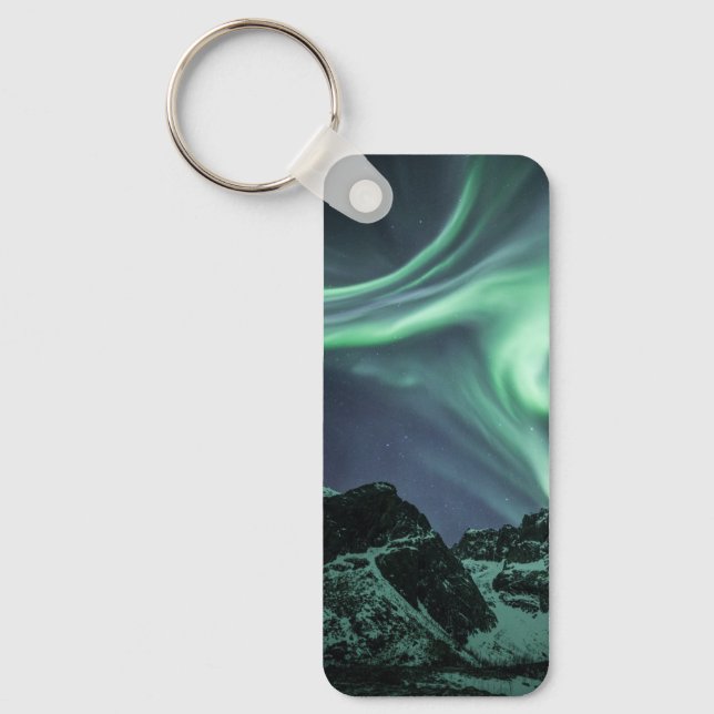 Northern Lights Norway Keychain (Front)