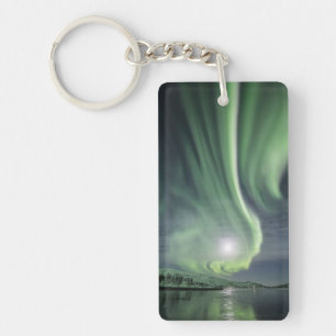 Northern Lights Norway Keychain