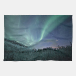 Northern Lights Norway Kitchen Towel
