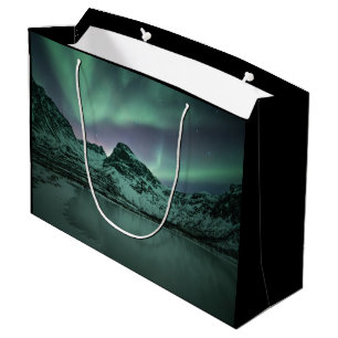 Northern Lights Norway Large Gift Bag
