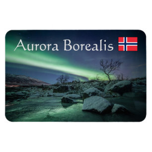 Northern Lights Norway Magnet