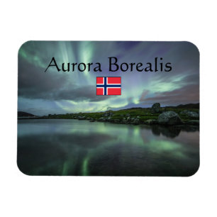 Northern Lights Norway Magnet