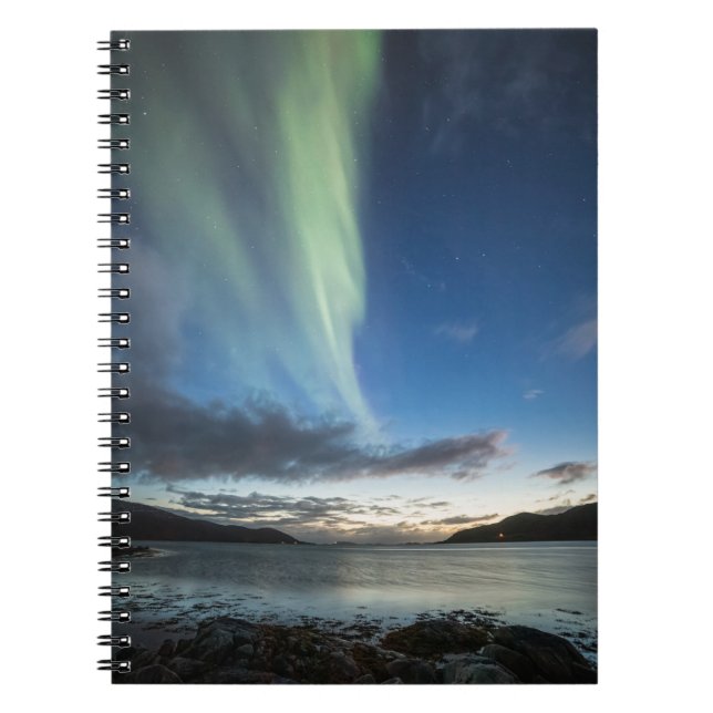 Northern Lights Norway Notebook (Front)