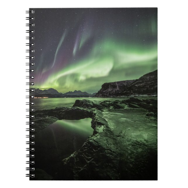 Northern Lights Norway Notebook (Front)