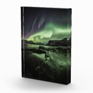 Northern Lights Norway Photo Block
