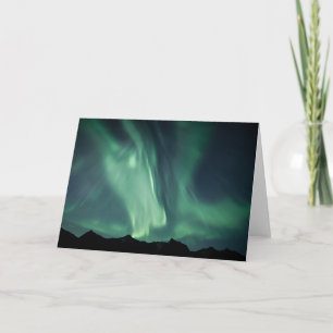 Northern Lights Norway Photo Card