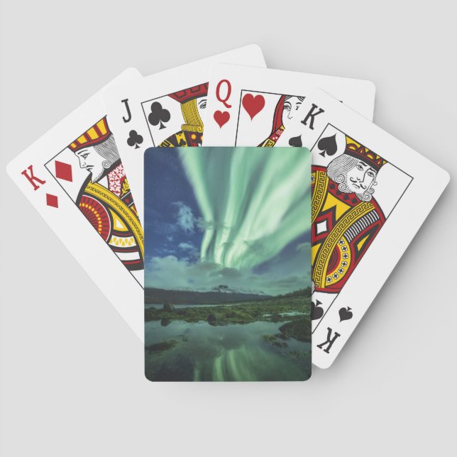 Northern Lights Norway Playing Cards (Back)