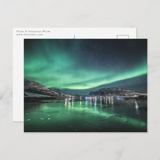 Northern Lights Norway Postcard (Front/Back)