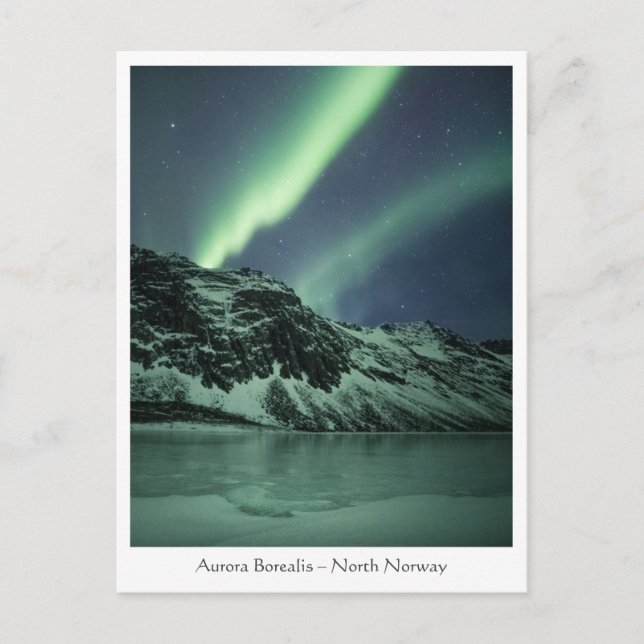 Northern Lights Norway Postcard (Front)