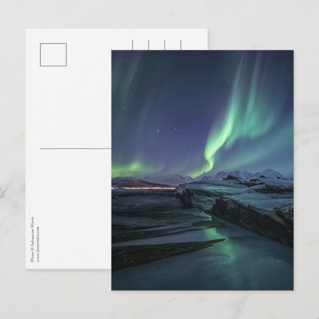Northern Lights Norway Postcard (Front/Back)