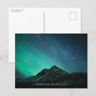 Northern Lights Norway Postcard