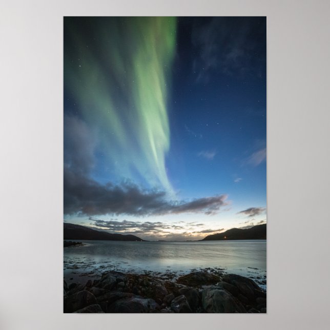 Northern Lights Norway Poster (Front)