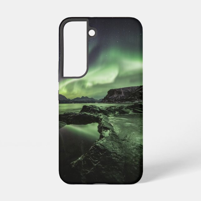 Northern Lights Norway Samsung Galaxy S22 Case (Back)