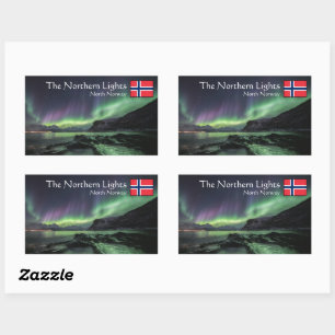 Northern Lights Norway Sticker