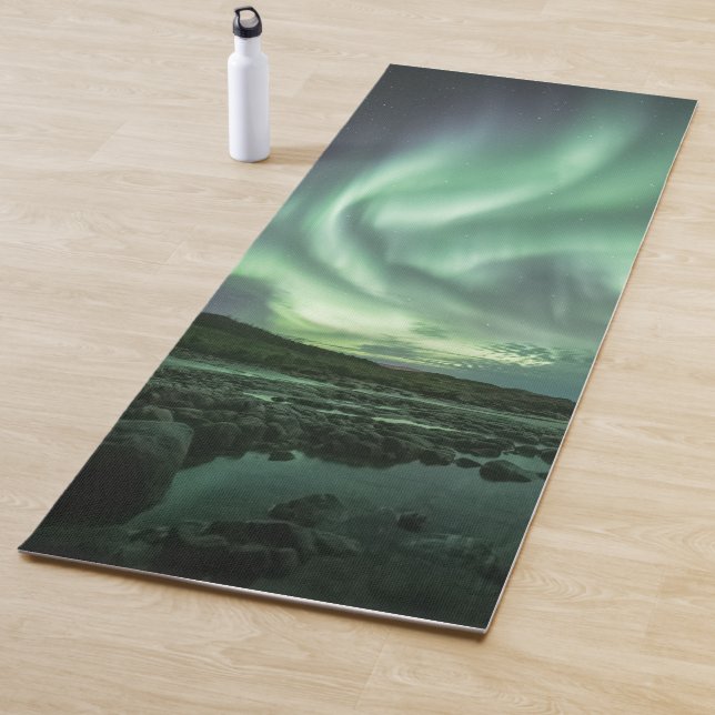 Northern Lights Norway Yoga Mat (In Situ)