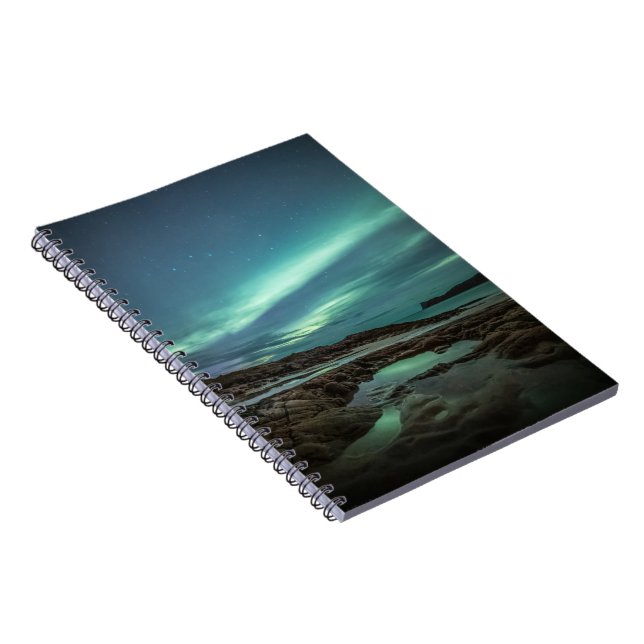 Northern Lights Notebook (Right Side)
