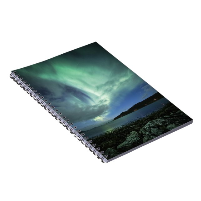 Northern Lights Notebook (Right Side)