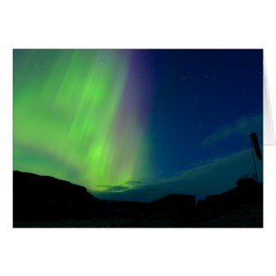 Northern Lights over the Helipad