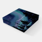 Northern Lights Painting Paperweight Customizable